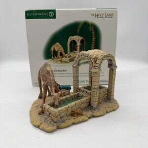 Department 56 Caravansary Drinking Well Figurine Camel The Holy Land 59915